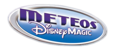 Meteos title screen for Nintendo DS